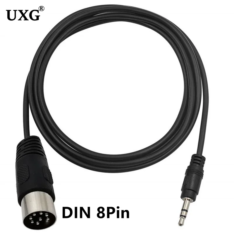 

MIDI Din 8 Pin To 3.5mm 8Pin Din Male Plug To 3.5mm Male Audio Adapter Cable For Musical Instrument Audio Equipment 0.5m 1m 3m