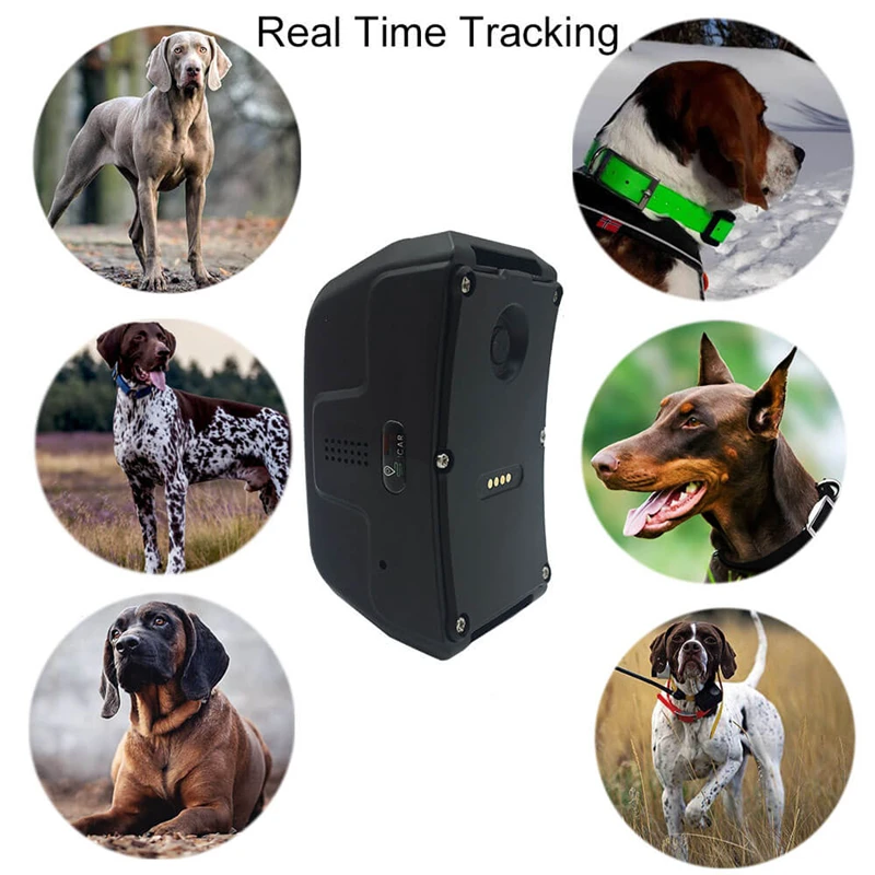Hound Gps Tracker Dogs Real Time Tracking IP67 Waterproof Dog Locator Gps Collars For Dogs Free App