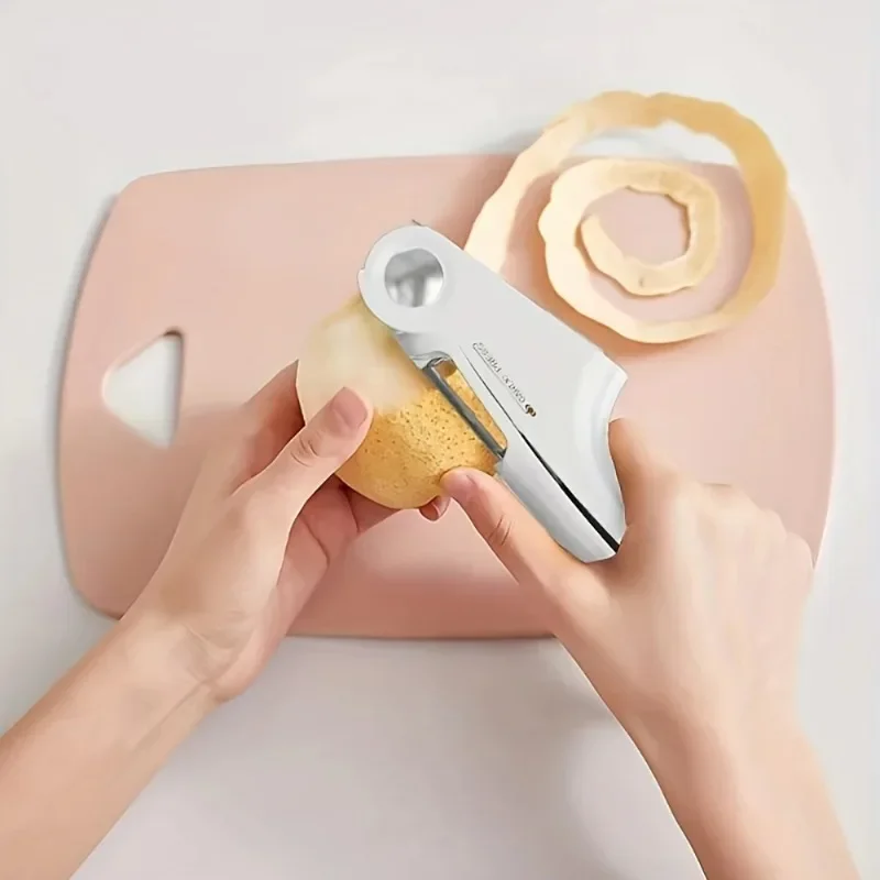 Multifunctional Garlic Press Slicer Can Opener Peeler Garlic Slicer Manual Pounding Garlic Press Kitchen Professional Gadget