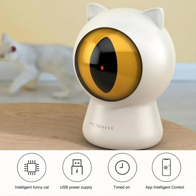 Teaser Gato Brinquedo Do Laser Interativo Gatinho Automático De Brinquedo  Inteligente Jogo Ativo Para Gatos Diversão Elétrica Inteligente  Carregamento Usb Indoor - Brinquedos Para Gatos - AliExpress