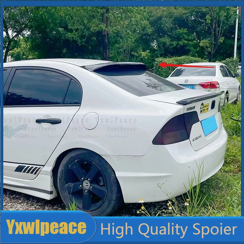 For Honda Civic Spoiler 2006 2007 2008 2009 2010 2011 High Quality ABS ...