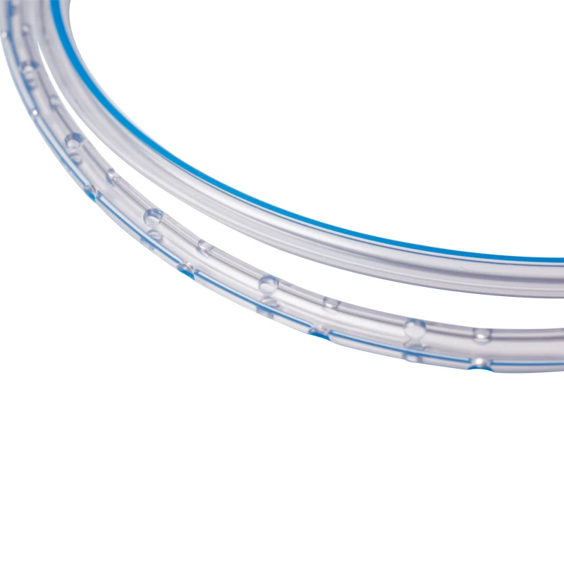 Canack Pet 10 Pieces Animal 100% Medical Grade Silicone Round Perforated Drains