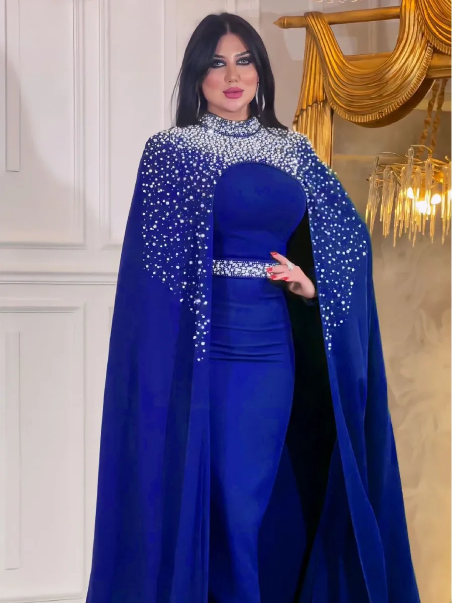 جديد دبي فساتين الحفلات الفاخرة النساء الماس فستان ماكسي أنيق الزفاف ثوب مسائي عباءة عباية تركيا قفطان عيد الجلابة مجموعة