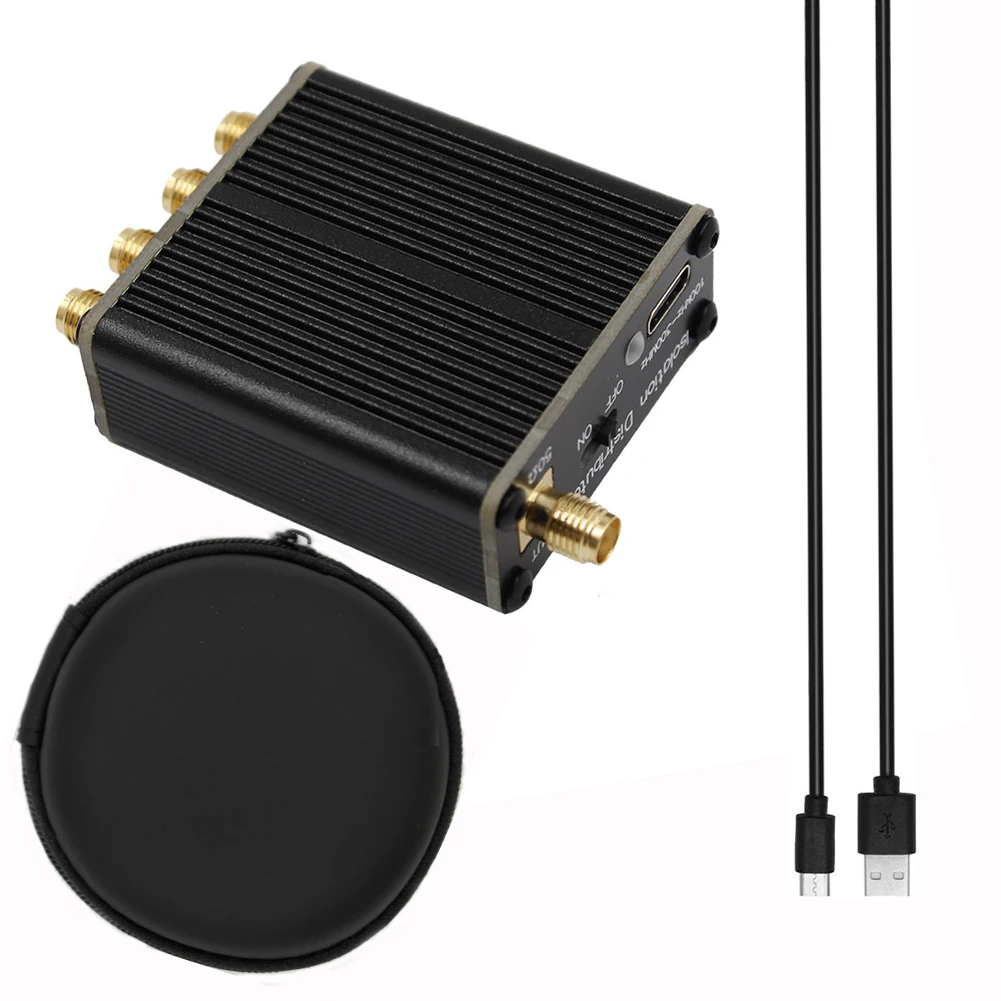 

Активный радиочастотный изоляционный сплиттер SDR GPSDO, источник сигнала, Радиочастотное распределительное устройство от 100 кГц до 150 МГц для радиочастотной сигнальной радиоантенны