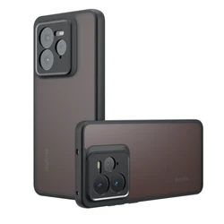 Custodia per smartphone trasparente anti-impronta opaca shockproof
