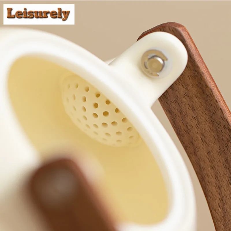 Yuecai Lifting Handle Tea Set Complete Set Antique Tea Ceremony Set Household Tea Brewing Teapot And Tea Cup Set Teaset Craft