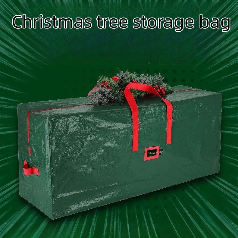 LargeChristmasTreeBagStorageTubHighxmasTreeDecorationWreath