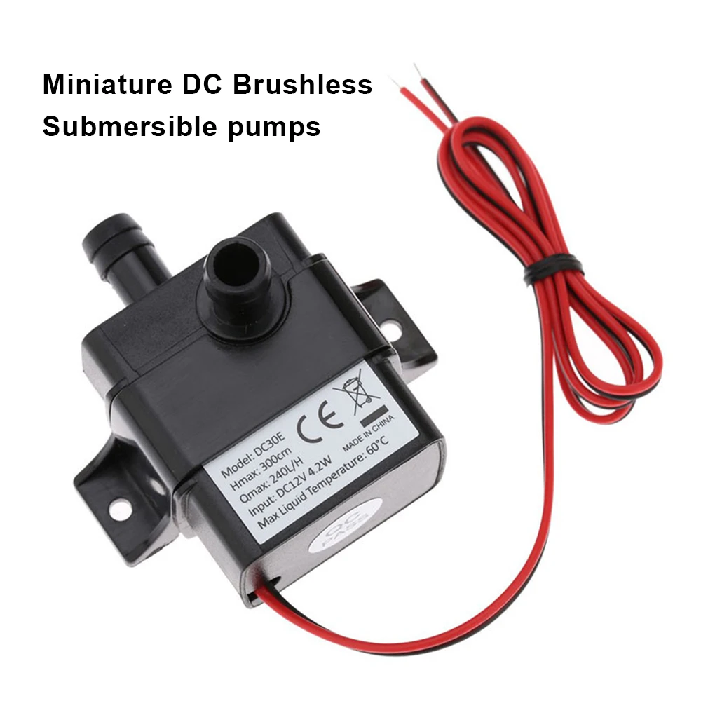

Water Pump DC 12V Brushless Circulation 3 Meters Micro Pumps Submersible