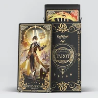 22Pcs Game Game Genshin Impact Tarot Card Yae Miko Raiden Shogun Kaedehara Kazuha Playing Card Cosplay Props Anime Tarot Card Ch 2