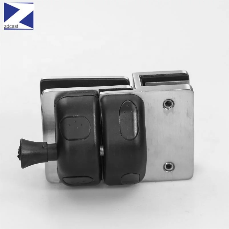 Description Picture 4 of itemZD Stainless steel Pool fencing hardware 180 degree glass to glass door latch