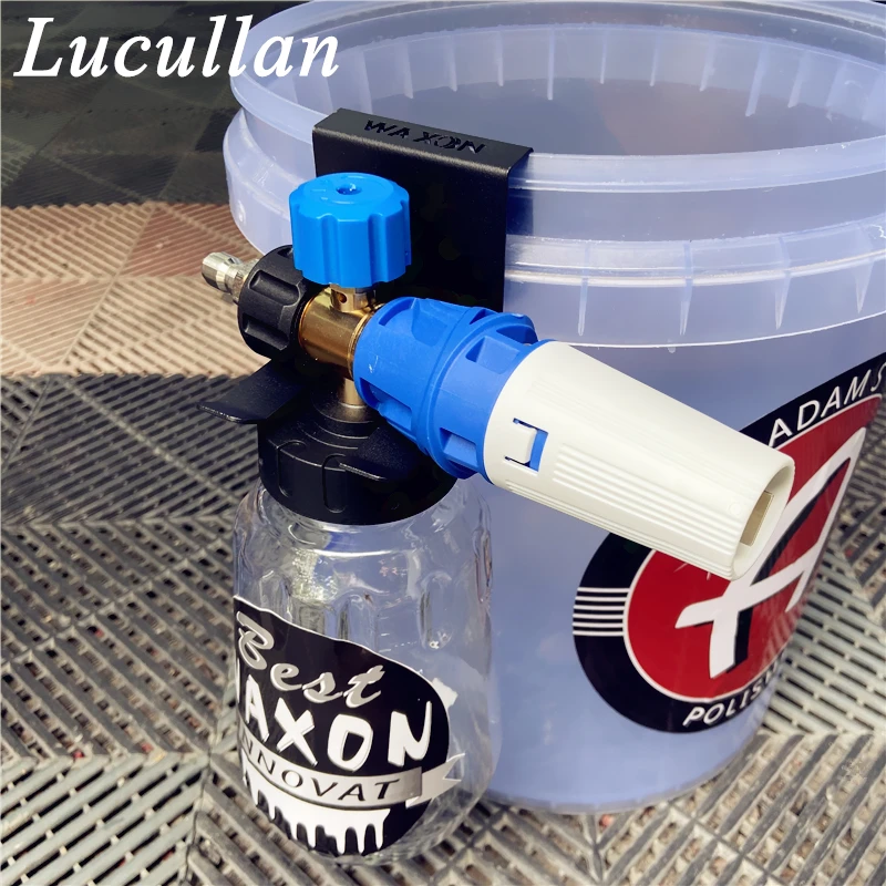 Lucullan Organizer Per Cannoni In Schiuma Di Acciaio Inossidabile Gancio Speciale Supporta La Rondella Dello Spruzzatore Sul Bordo Della Benna