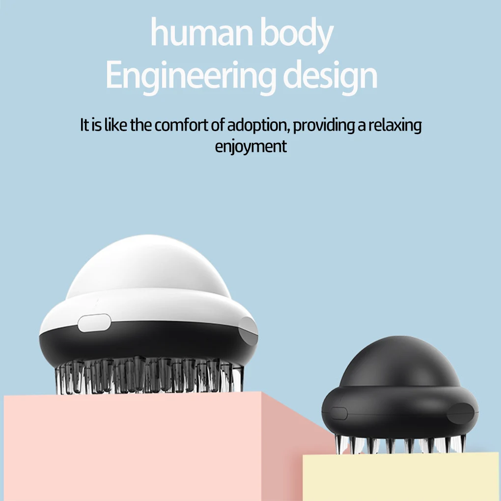 Electric Scalp Massager Household Safe Head Combs Women Men Using