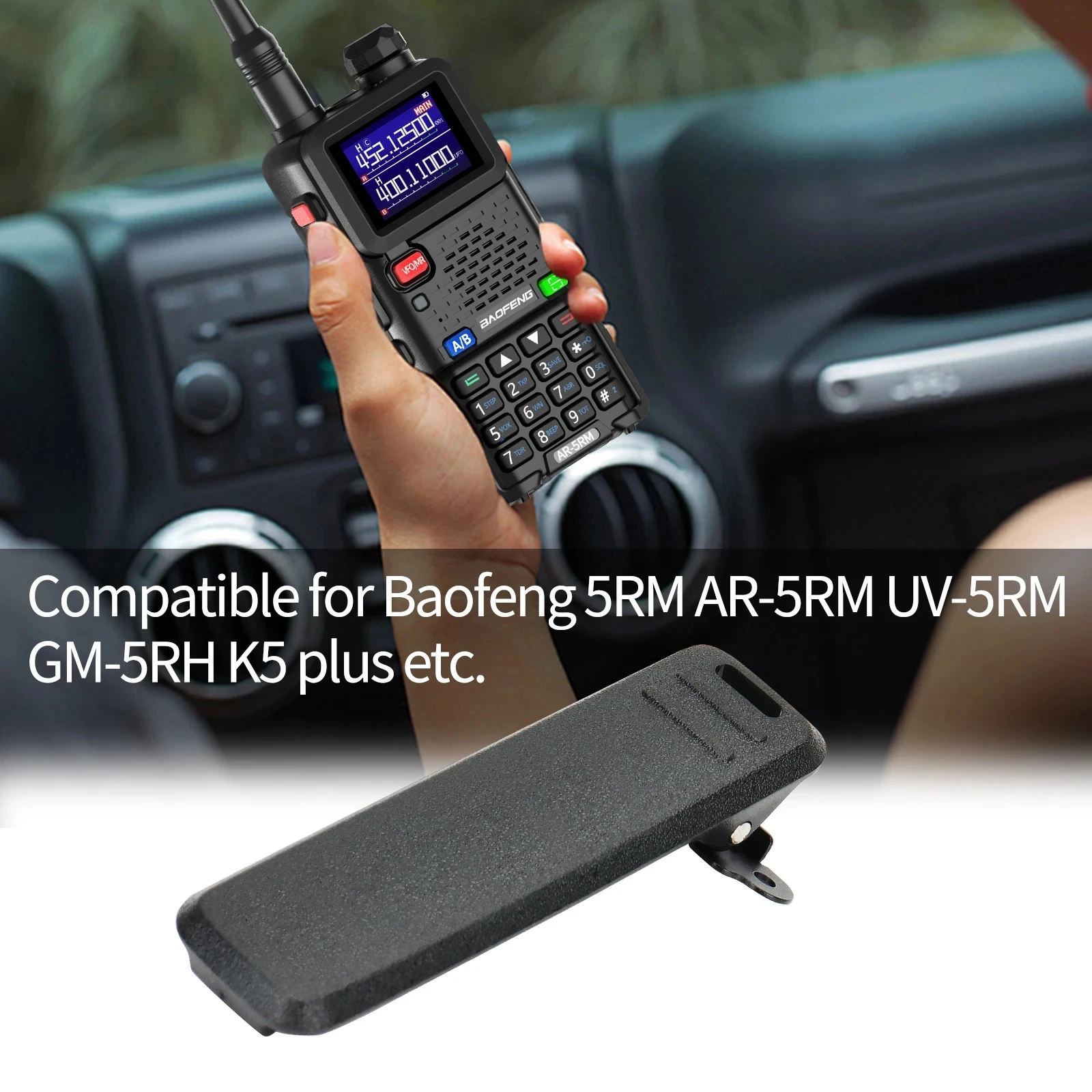 Original Baofeng Walkie Talkie Belt Clip - Multi-Pack Options Available