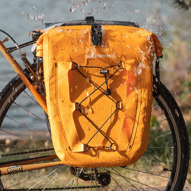 Rockbros Waterproof Bike Bag 25L: Stay Organized and Protected on Your Cycling Adventures