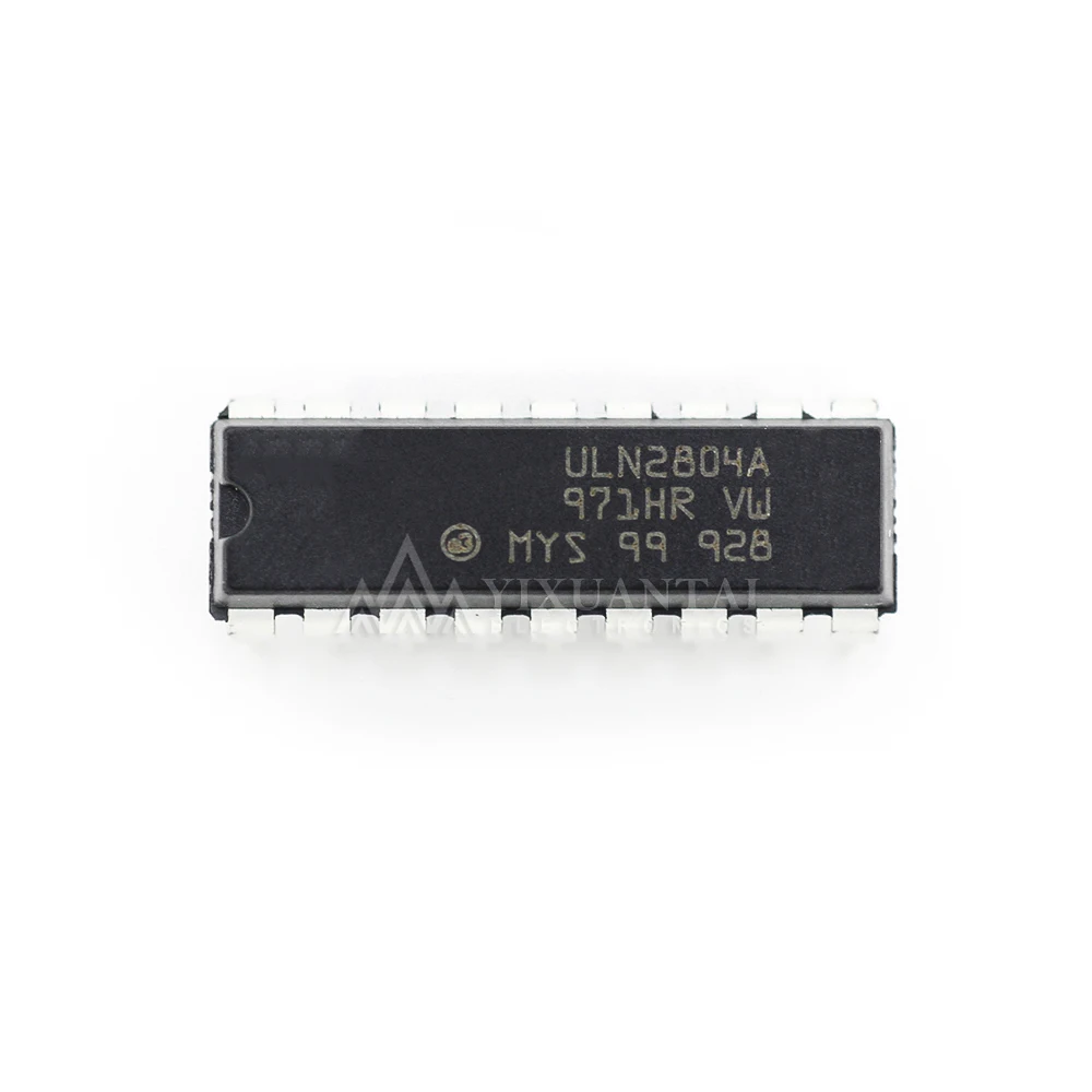 재고 10개 ULN2804A DIP18 ULN2804 DIP-18 달링턴 트랜지스터 어레이 신규 및 원본