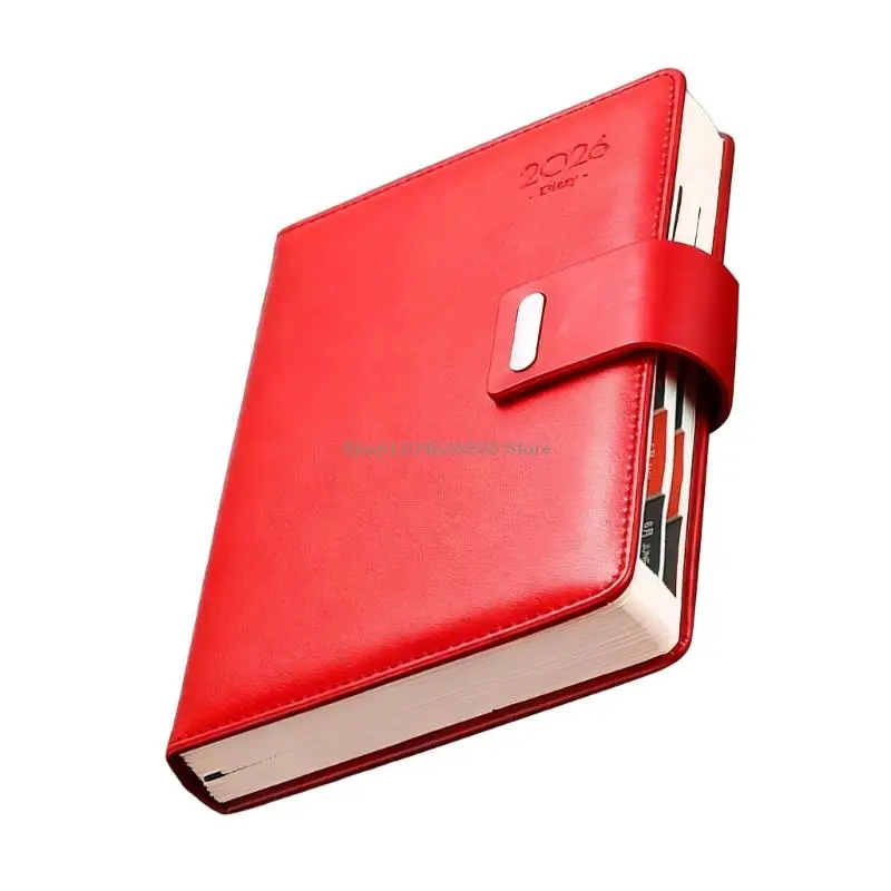 고품질의 종이와 콤팩트한 디자인으로 시간 관리를 위한 노트북 작업 플래너