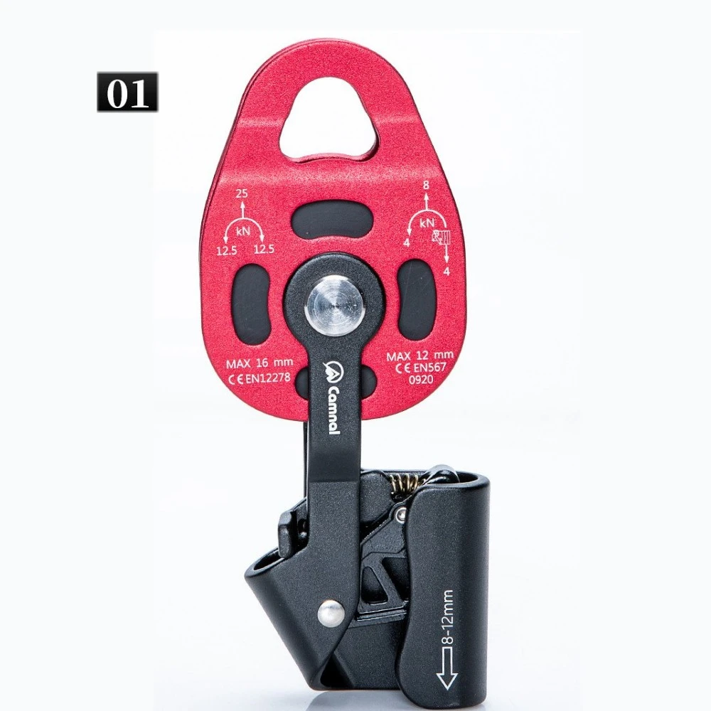 Climbing lifting pulley Lift Weight Pulley Device Rescue Survive Gear Rock Climb High Altitude Heavy Transport Effortless