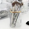 Luxury Makeup Organizers Desktop Cosmetic Brush Storage Box Office Pen Case Make Up Brushes Organizer Lipstick Sundries Holder- 1