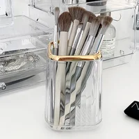 Luxury Makeup Organizers Desktop Cosmetic Brush Storage Box Office Pen Case Make Up Brushes Organizer Lipstick Sundries Holder- 1