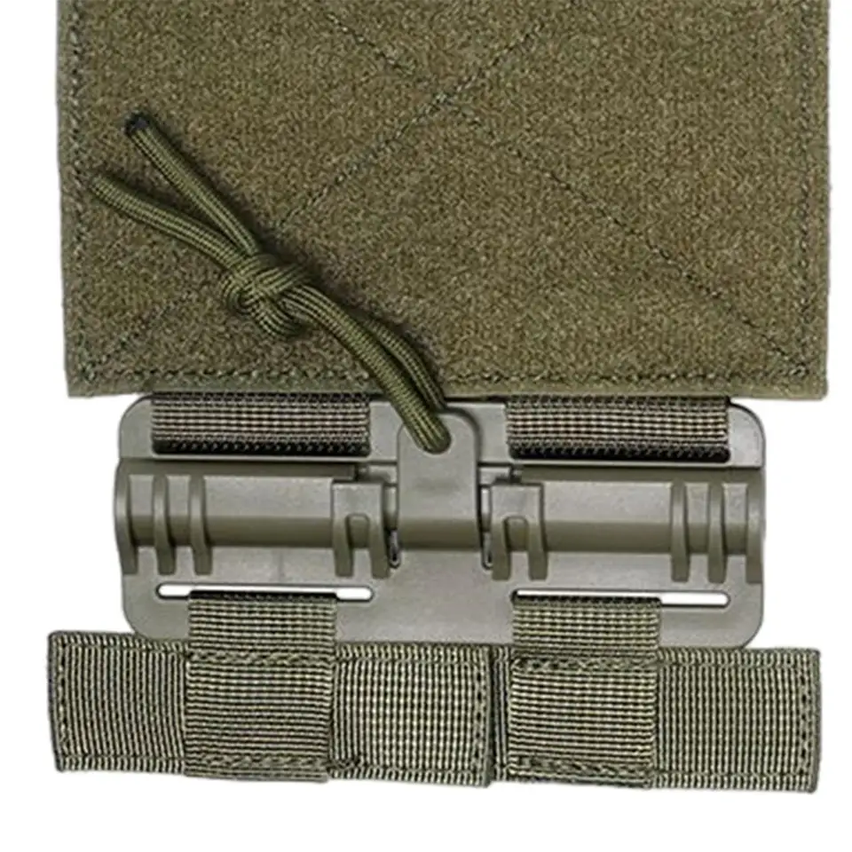 Tactical V est MOLLE Quick Release Buckle Plate Set Kit Tube Cummerbund