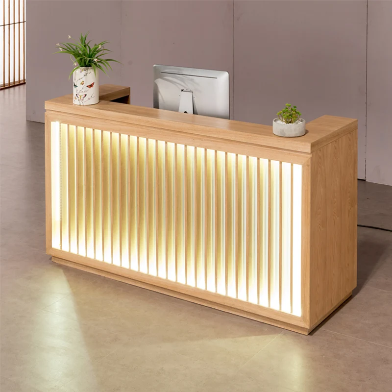 

Massage Standing Shop Counter Salon Cashier Lectern Checkout Reception Counter Mobile Spa Rezeption Desk Beauty Bar Furniture