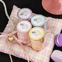 Mr. Paper, 4 Styles, 200cm/roll, PET Lace Bow Long Transparent Tape, Scrapbook Card Handmade Collage Decorative Sticker Tape 2
