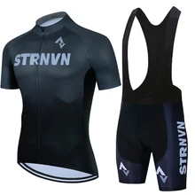 STRNVN – short de cyclisme pour hommes, maillot de cyclisme, ensembles de vêtements de sport pour vtt