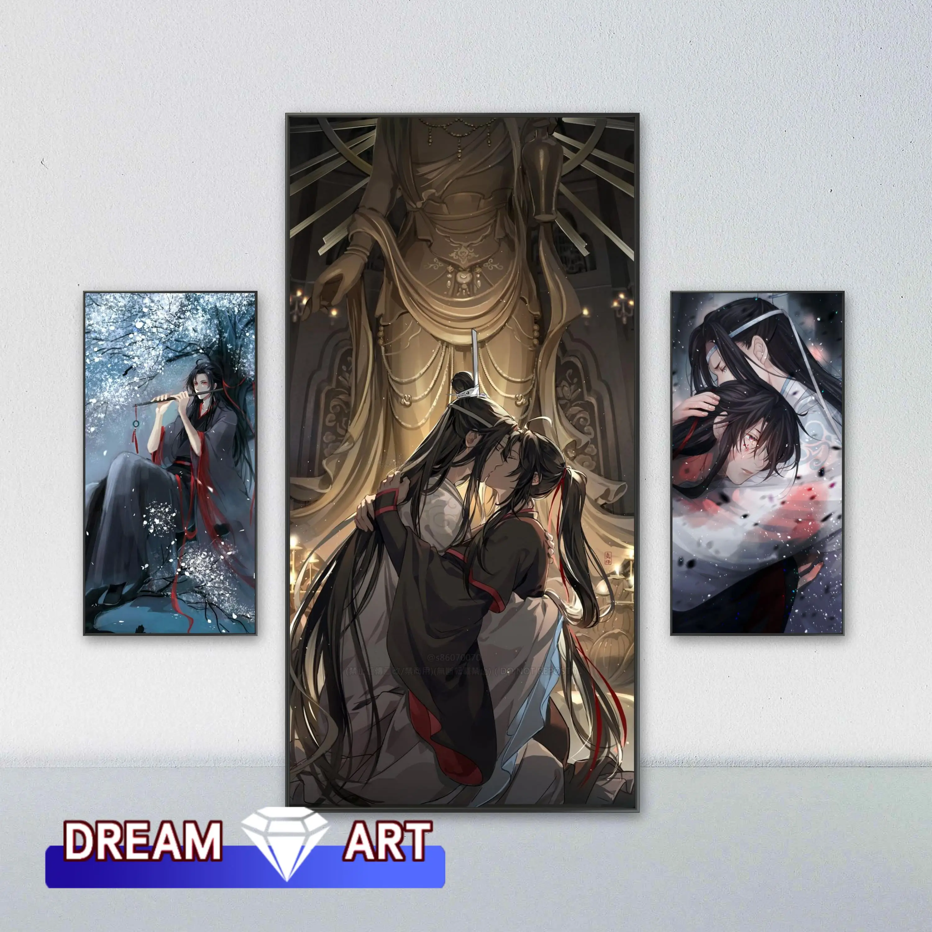 

The Untamed Diamond Painting Mo Dao Zu Shi Picture Anime Diamond Mosaic Wei WuXian Handicraft Hobby Bedroom Decor Chinese Style