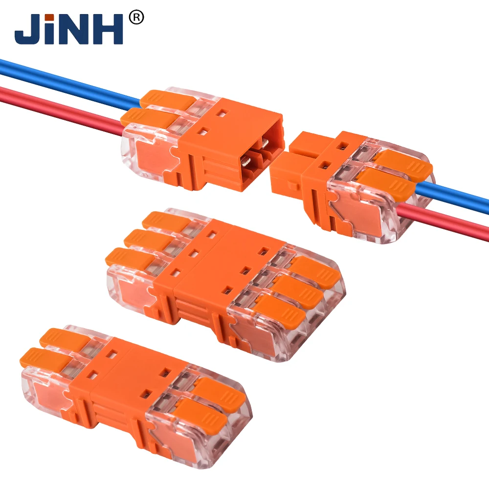 5Pcs Quick Lever Splicing Wire Connectors 2/3/4 Pins CMK642 Compact Plugable Male Female Terminals Universal Blocks