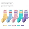5Pairs 1-14Years High-End Girl's Mid-tube Socks High Elasticity Wearing Long Johns Without Squeezing Your Legs Athletic Socks 1