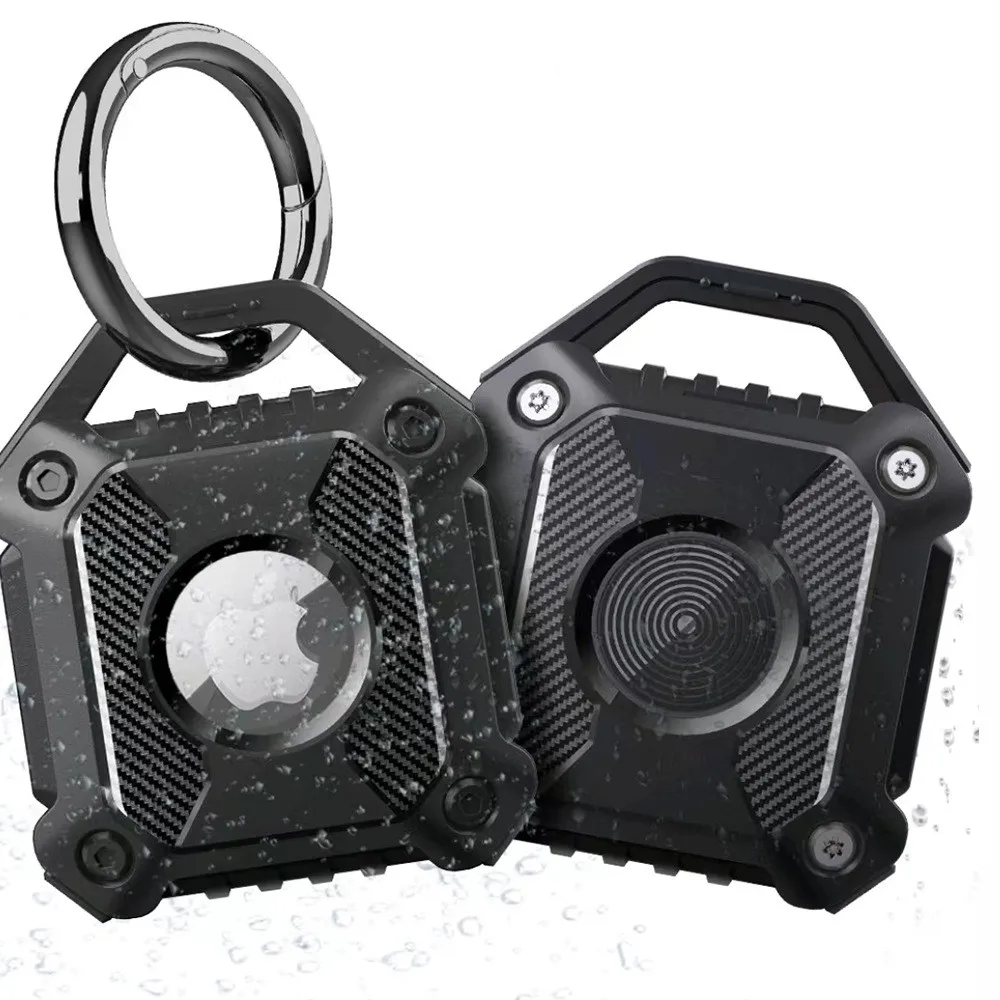 Waterproof Airtag Keychain Holder Case Compatible with Apple AirTag