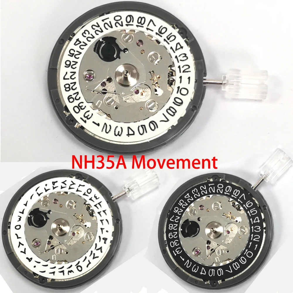 

Newest Number/Ancient Arabic Calendar Disc NH35A Automatic Mechanical Movement, 3 O'clock Position NH35A Movement