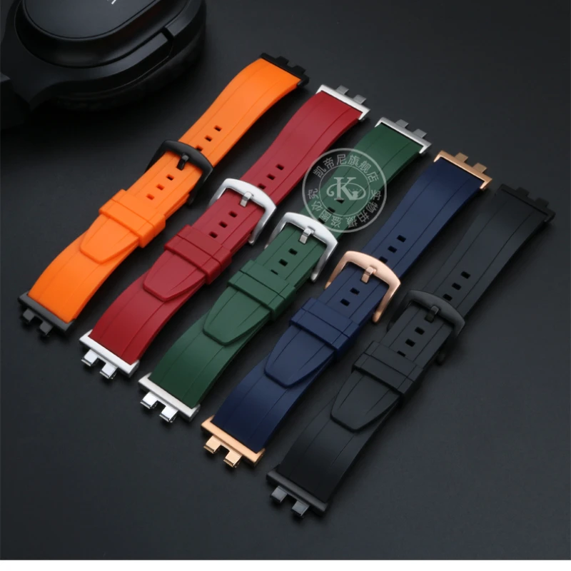 para C-asio Gm-b2100 Pulseira de Relógio G-shock Metal Octogonal Modificado Esportes à Prova Impermeável Água Silicone Macio Pulseira de Metal Masculino - Image 5