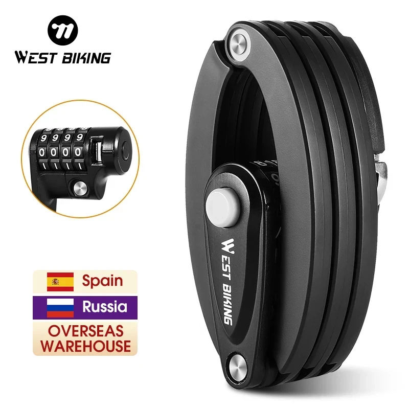 Antivol Vélo Antivols De Vélo Antivol Blindé Chaînes En Acier Moto Antivol A Combinaison 120cm 90577308