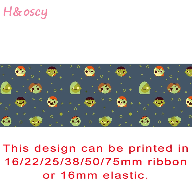 

Корсажная лента 50 ярдов 22 мм 25 мм 38 мм 50 мм 75 мм с принтом монстров для бантов для волос Бесплатная доставка