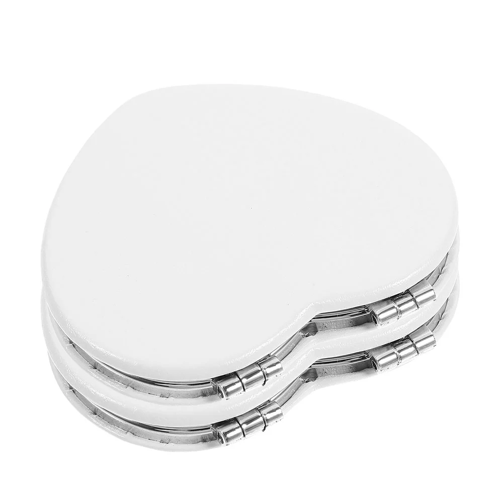 

2 Pcs Double Sided Makeup Mirror Small for Purse Compact Kids Hand Mirrors Mini Handheld Vanity