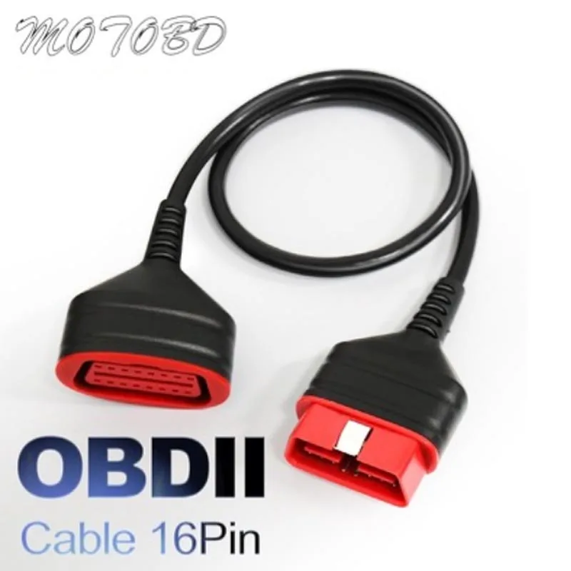 

Free Ship OBD2 Scanner Extension Cable Suitable for 16 Pin Interface Connector Diagnostic Tool Obd2 Extention Adapter
