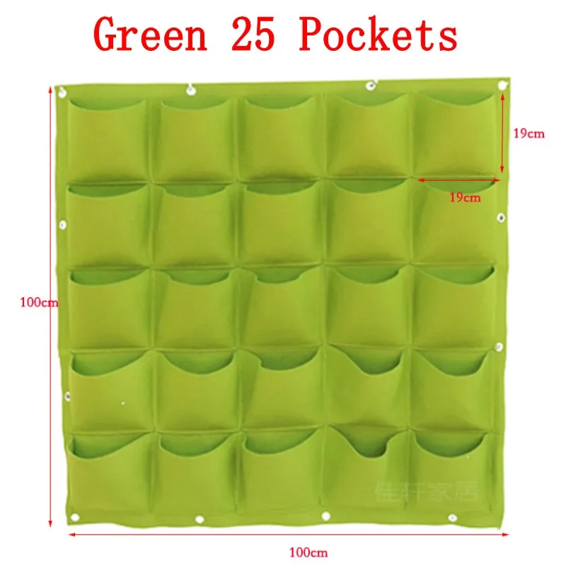 Green 25 Pockets