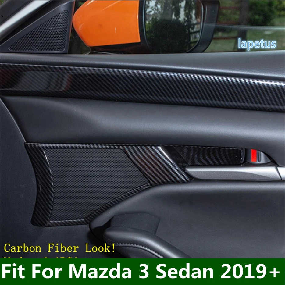 

Car Accessories Door Handle Pull Bowl Decor Panel Cover Trim For Mazda 3 Sedan 2019 2020 Black Brushed / Carbon Fiber / Matte