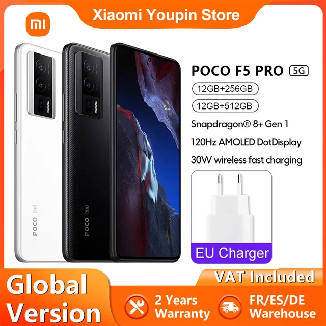 Global Version POCO F5 Pro 5G Smartphone Snapdragon 8+ Gen 1 NFC 120Hz  AMOLED Display 67W Turbo Charging 5160mAh 64MP Camera - AliExpress