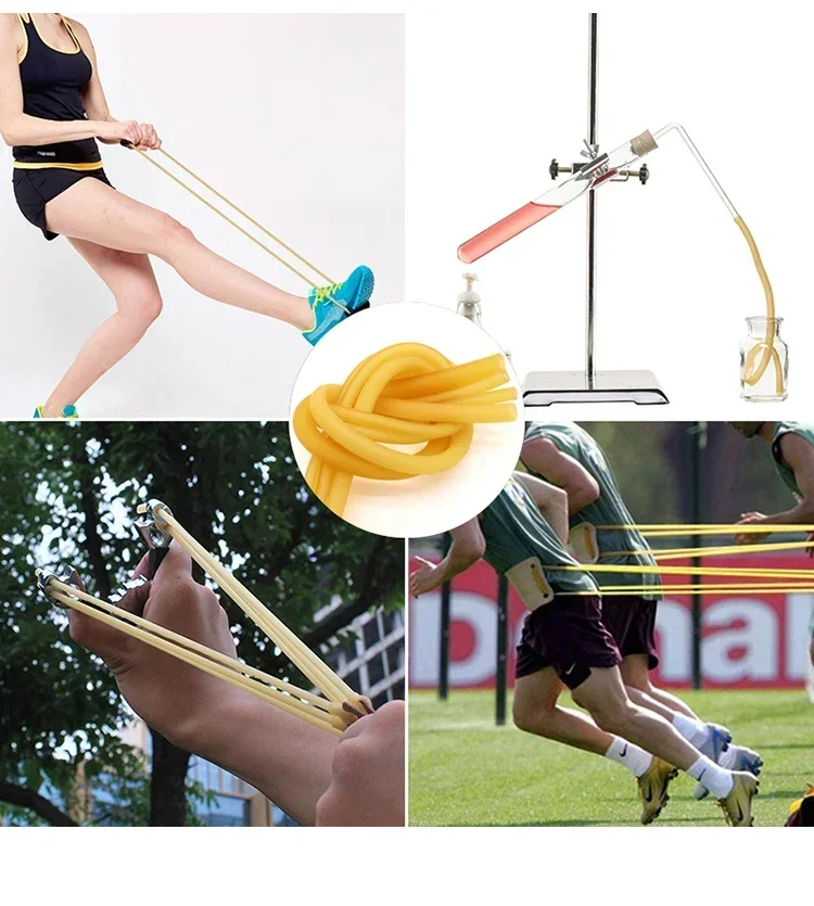 Rubber Hoses 1~10m ID 1.6~18mm Surgical Medical Tube Slingshot Catapult Elastic Rubber Bands