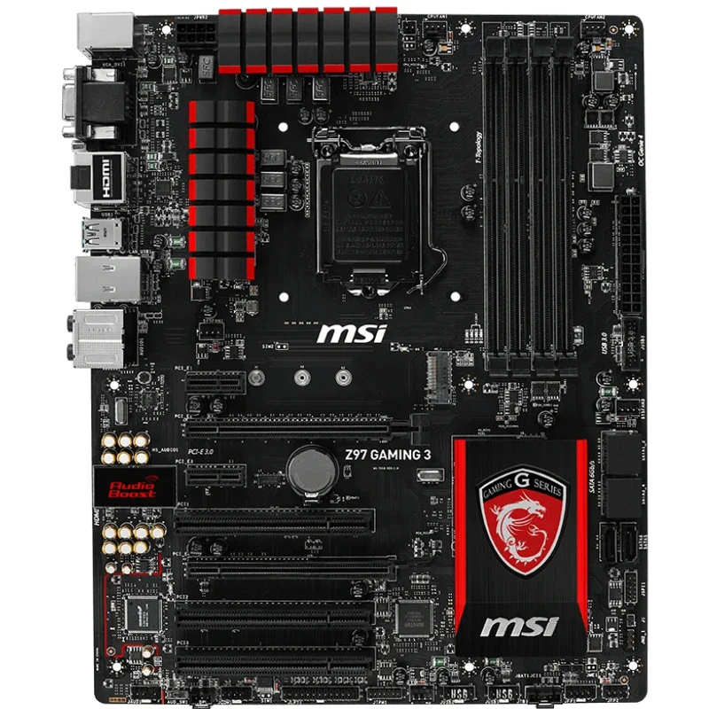 MSI Z97 GAMING 3 With Intel LGA 1150 DDR3 USB 3.0 ATX
