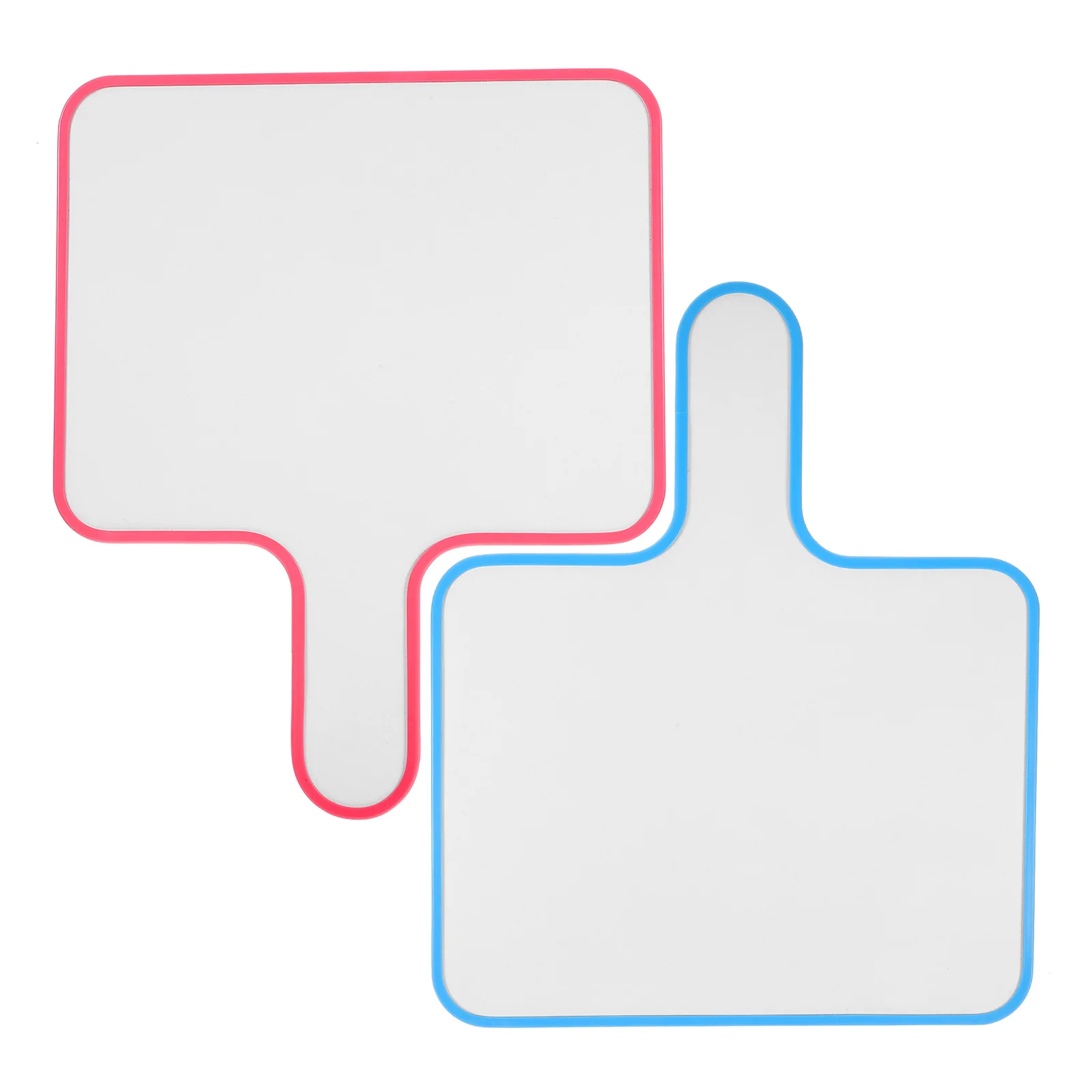 

2 Pcs Handheld Whiteboard Small Boards Erasable Student Scoreboard Blank Blackboard
