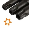 3Pcs 1/2 Sqaure Drive T80 T90 T100 Black Torx Socket Set of Tools Pneumatic Wrench Spanner Accessories 6
