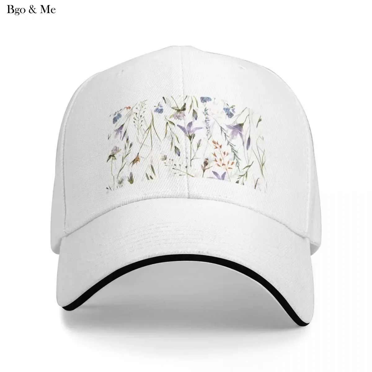 

2023 New Wildflowers Grasses And Herbs Cap Baseball Cap Military Tactical Cap Baseball Caps Hat Man Women's