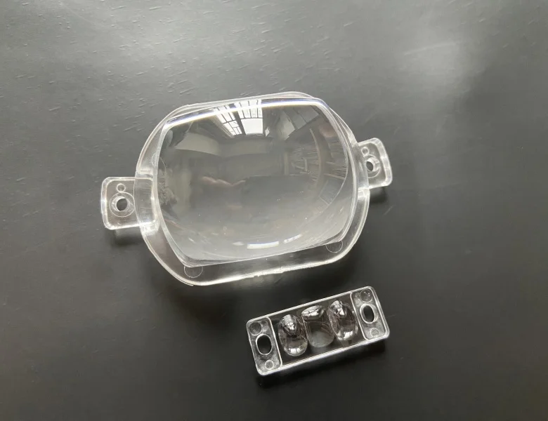 LED 렌즈 전기 자전거 조명 오토바이 렌즈, 아크릴 스포트라이트 렌즈, 71*41*31mm, 2 세트