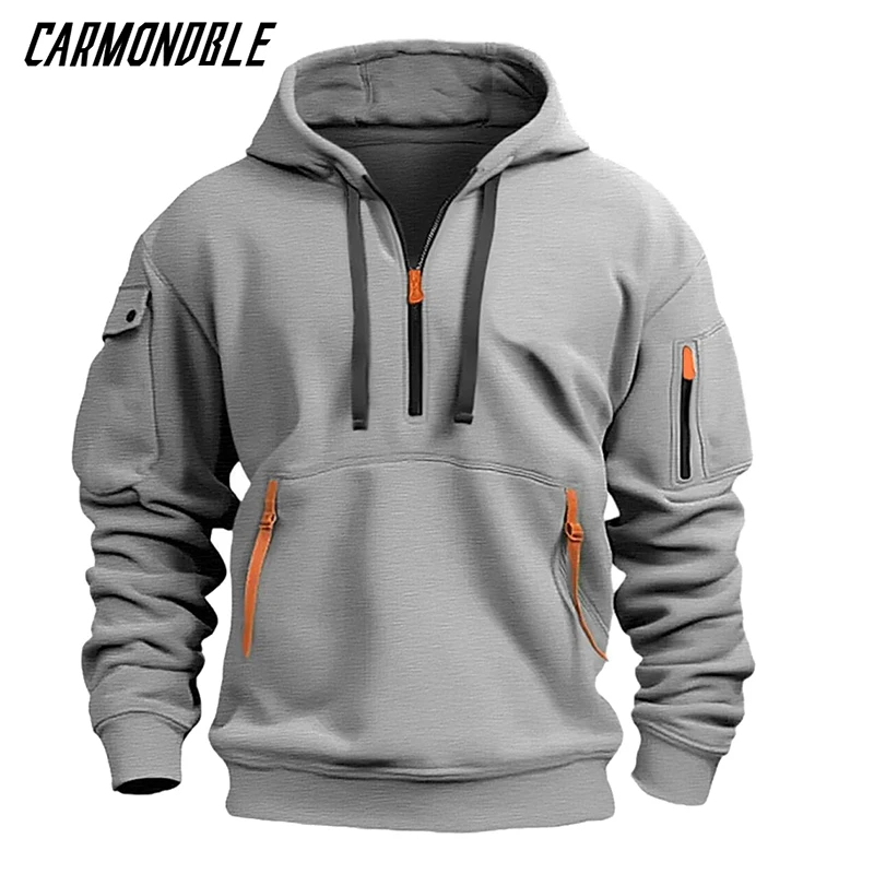 Fahrrad Bekleidung Herren Casual Bike Coat Mountain Motocross Hoodie CARMONDBLE Winter Cycling MTB Jackets Male Bicycle Clothing