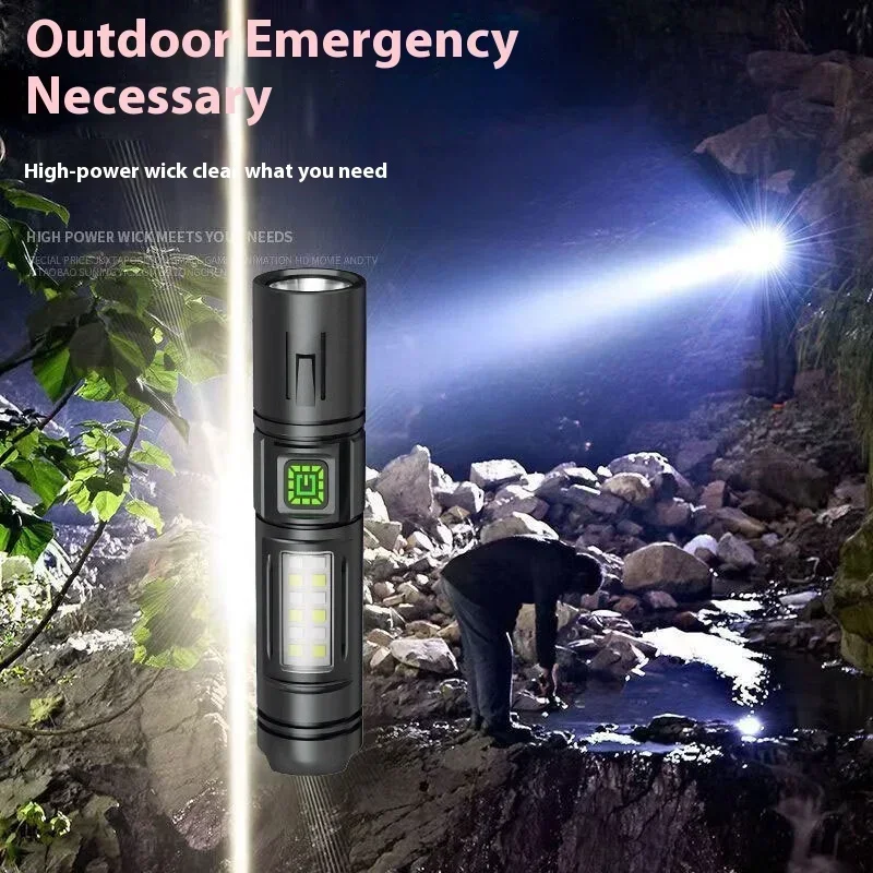 High-Power Rechargeable LED Flashlight