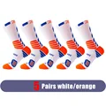 5 Pairswhite orange