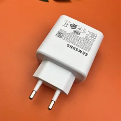 Super Fast 45W Charger | Samsung S25FE Power Adapter | EU Plug - White EU No Box
